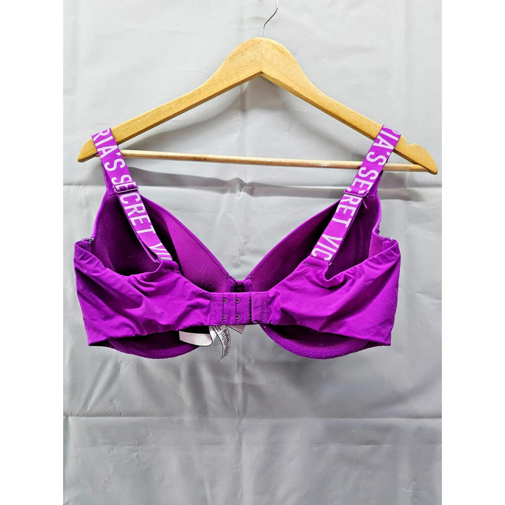 Victoria’s Secret Purple T Shirt Bra Lightly Lined Full Coverage 36DDD F80 - Picture 4 of 4